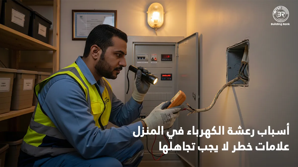 أسباب رعشة الكهرباء في المنزل