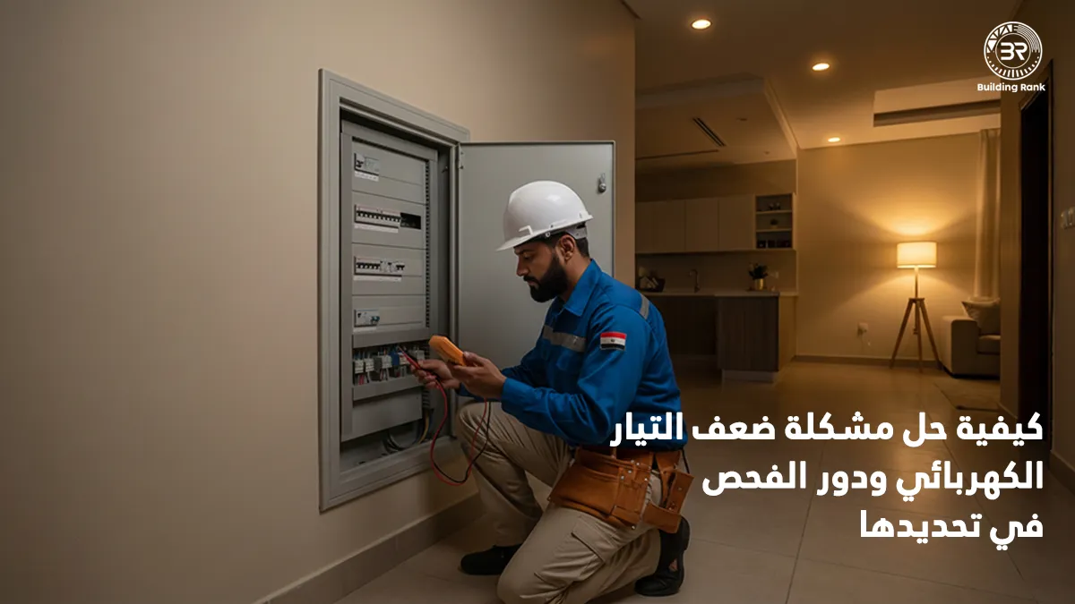 حل مشكلة ضعف التيار الكهربائي